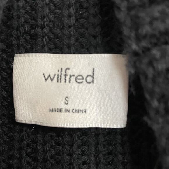 Aritzia Wilfred Durandal Sweater Vest Tunic 100% Merino Wool Small Chunk… - Picture 7 of 9